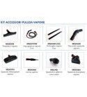 Kit accessori pulizia vapore KITP020