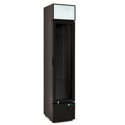 Armadio vetrina refrigerato ventilato con luce a led. SNACKBC160H