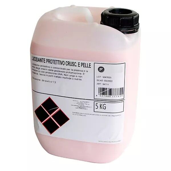 Detergente concentrato per cruscotti auto, pelle e plastica – 5kg - PuliLav