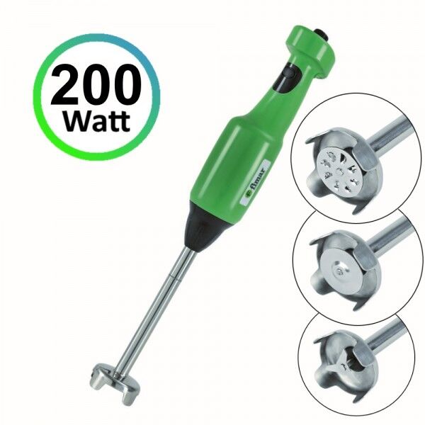Professional immersion mixer 200 watt variable speed with 25 cm mixers. MX20VV - Fimar