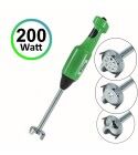 Professional immersion mixer 200 watt variable speed with 25 cm mixers. MX20VV