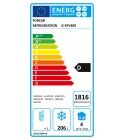 Congelatore professionale Forcar EFV400 279 lt ventilato - Forcar Refrigerati