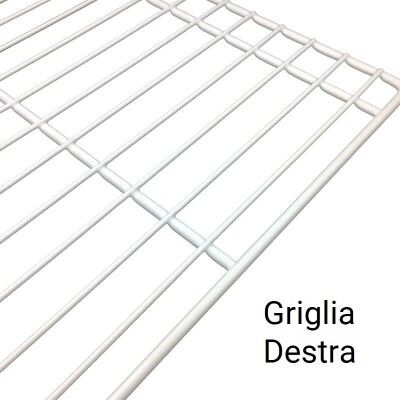 Griglia destra plastificata per armadio refrigerato. Grp638dx