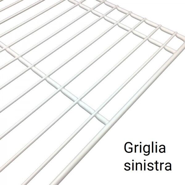 Griglia Sinistra plastificata per armadio refrigerato. GRP638SX - Forcar Refrigerati