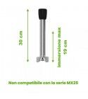 Mescolatore per mixer Fimar con motore da 400 watt Diverse lunghezze
