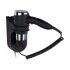 Phon da parete con presa rasoio. Nero e cromato. HD22B