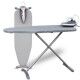 Hotel ironing station with board, iron and anti-theft rotating seat. AS