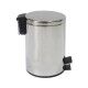 Pattumiera a pedale con chiusura rallentata 5 litri. IRON2INOX