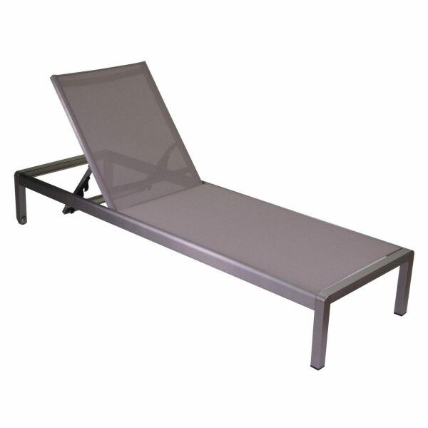 Lettino in alluminio anodizzato larghezza 64 cm. S6450950000