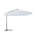 Ombrellone quadrato 3x3 m. Palo laterale. Ecru. SO850007/E