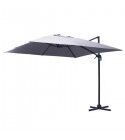 Ombrellone Strong 4x3 m. Palo laterale. Grigio. S7300770000