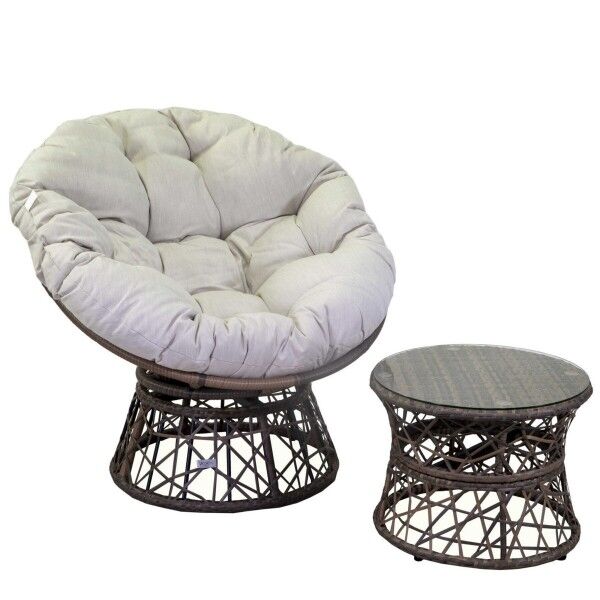 Salotto imbottito. Poltrona e tavolino tondo. S6460680000 - Stark s.r.l.