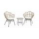 Salotto imbottito sulla seduta. 2 poltrone e tavolino. SS2251016 - Stark s.r.l.