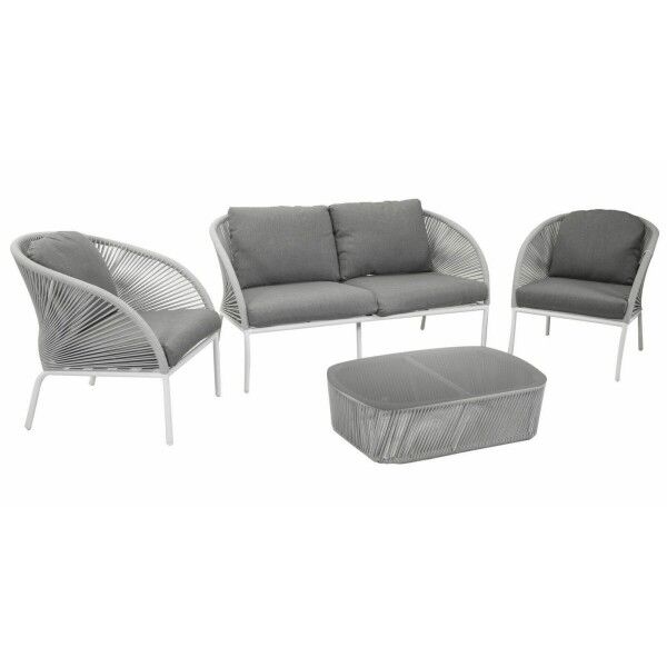 Salotto. Divano 2 p. e 2 poltrone. Tavolino in vetro. S6461400000 - Stark s.r.l.