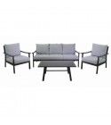 Salotto. Divano 3 posti + poltrone e tavolino. S6462490000