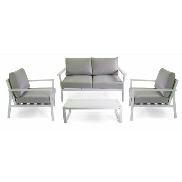 Salotto. Divano 2 p. con poltrone e tavolino. Antracite. S6466740000