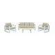 Salotto. Divano 3 posti + 2 poltrone e tavolino. S6466860000 - Stark s.r.l.