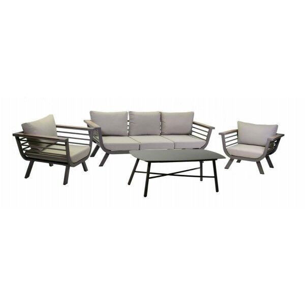 Salotto. Divano 3 p. con poltrone e tavolino. S6451550000