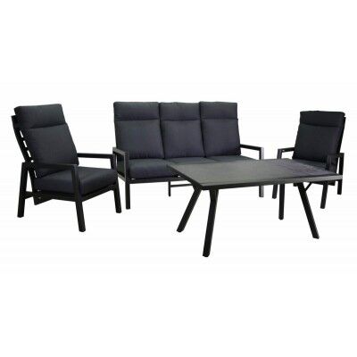 Salotto. Divano 3 p. + poltrone reclinabili e tavolino. S6459910000 - Stark s.r.l.