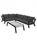 Salotto. Divano angolare 3+2 posti e tavolino. S6460770000
