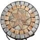Tavolino tondo e 2 sedie decorati con stampa. S6452220000 - Stark s.r.l.