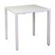 Tavolo quadrato 70x70cm in alluminio bianco. S6464620000 - Stark s.r.l.