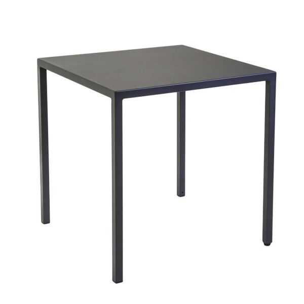 Tavolo quadrato 60x60cm in metallo. Bianco. S6465210000 - Stark s.r.l.