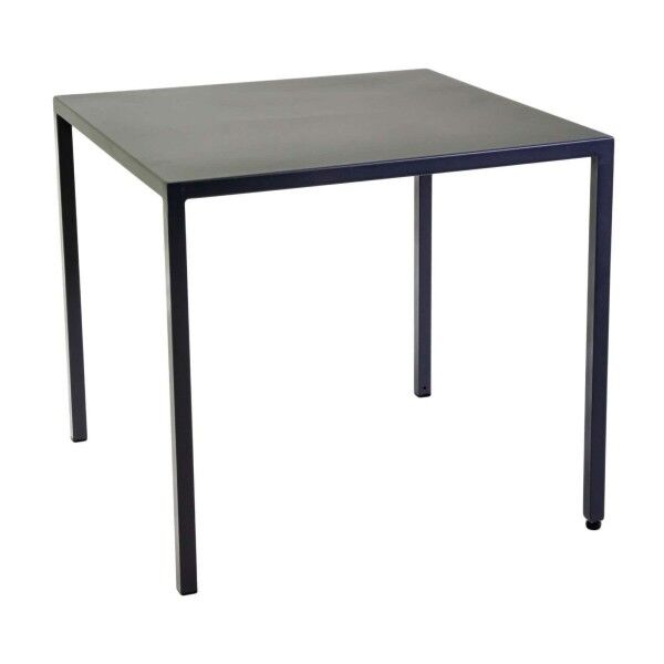 Tavolo quadrato 80x80cm in metallo. Antracite. S6463930000 - Stark s.r.l.