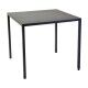 Tavolo quadrato 80x80cm in metallo. Bianco. S6463940000 - Stark s.r.l.