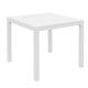 Tavolo quadrato 80x80cm in alluminio. Bianco. S6458060000 - Stark s.r.l.