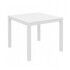 Tavolo quadrato 80x80cm in alluminio. Antracite. S6458080000