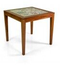 Tavolo quadrato con mattonelle 80x80cm. Naturale. S7501300000