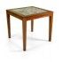 Tavolo quadrato con mattonelle 80x80cm. Naturale. S7501300000