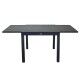 Tavolo 90x90cm allungamento laterale 2-6 p. Antracite. S6458020000 - Stark s.r.l.