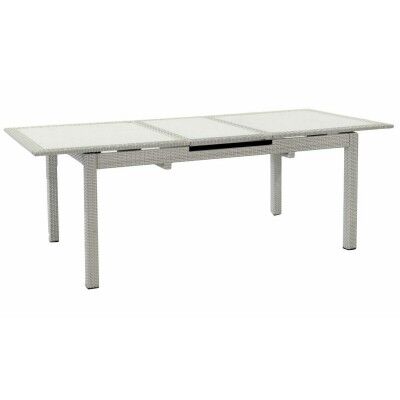 Tavolo 160x100cm allungamento centrale 4-6 p. Bianco. S6446860000 - Stark s.r.l.