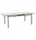 Tavolo 160x100cm allungamento centrale 4-6 p. Bianco. S6446860000