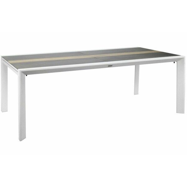 Tavolo 200x104cm allung. centrale 6-10 p. Tortora/Legno. S6461300000 - Stark s.r.l.