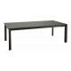 Tavolo 220x110cm allung. laterale 6-10 posti. Antracite. S6466830000