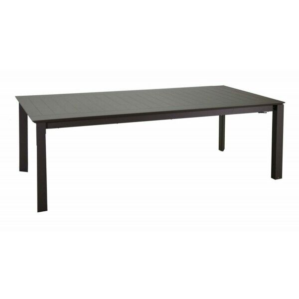 Tavolo 220x110cm allung. laterale 6-10 posti. Antracite. S6466830000