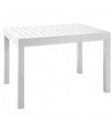 Tavolo 105x75cm allungamento laterale 2-4 posti. Bianco. S6462250000