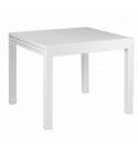 Tavolo 90x90 cm allungamento laterale 2-6 posti. Bianco. S6451120000