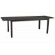 Tavolo 160x90cm allungamento centrale 4-6 p. Antracite. S64519100TO - Stark s.r.l.
