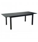 Tavolo 160x89cm allungamento centrale 4-6 p. Antracite. S6462370000