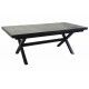 Tavolo 200x100cm allung. centrale 6-8 p.Antracite/Marmo. S6462580000 - Stark s.r.l.