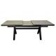 Tavolo 180x100cm allung. centrale 6-8 p.Antracite/Legno. S6463250000 - Stark s.r.l.