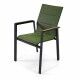 Poltrona impilabile imbottita. Colore Antracite. S6463100000 - Stark s.r.l.
