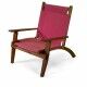 Poltrona e tessuto misto cotone e poliestere. Amaranto. S7501350000 - Stark s.r.l.