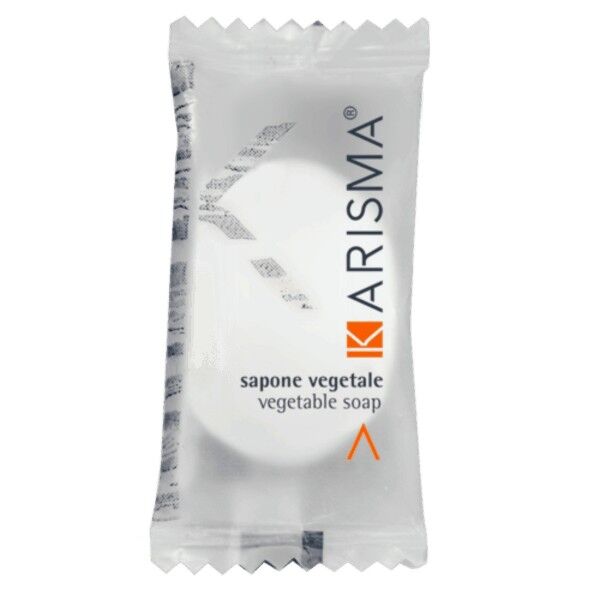 Sapone vegetale ovale in flowpack 9 g - Linea Karisma