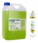 4 pz. Sapone liquido mani in tanica 5 Kg - Linea Lja