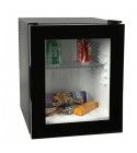 Minibar con porta a vetro 28 litri nero - E28VN